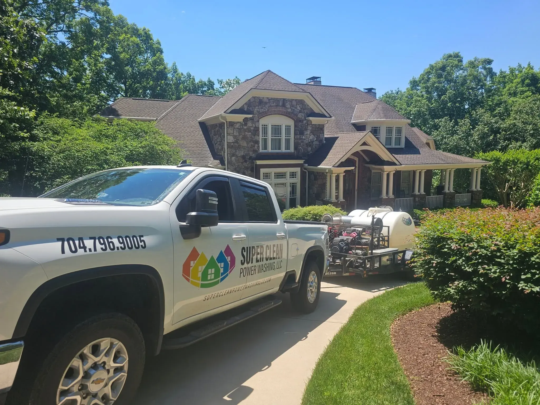 Super Clean Power Washing team